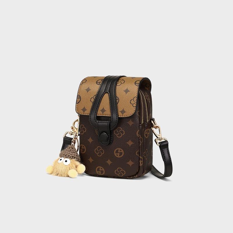 Mobile phone bag female messenger new female bag autumn and winter small satchel change bag fanny bag mini small bag luggage