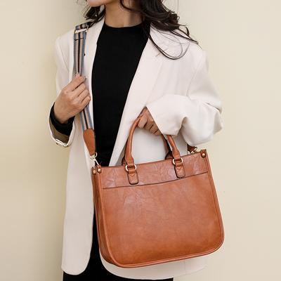 Tasche Mama-Tasche Damen Lässige Retro Hand Tragetasche Modische und Vielseitige Ein-Schulter Umhängetasche