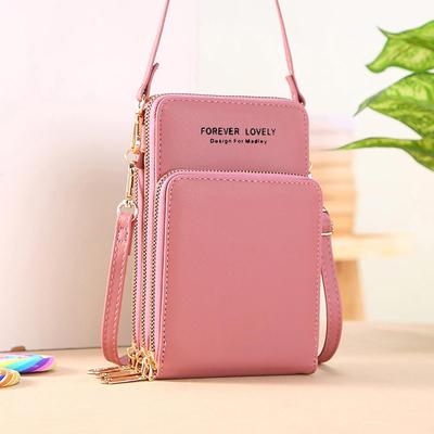 Bolsa de ombro crossbody para celular, bolsa de celular fashion para uso diário, mini bolsa de ombro de verão para mulheres, carteira