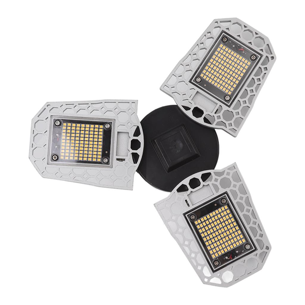 LED Vekstlys 297 LEDer Sammenleggbart Tre Blader Innendørs Plantevekstlys for Drivhus Sukkulent