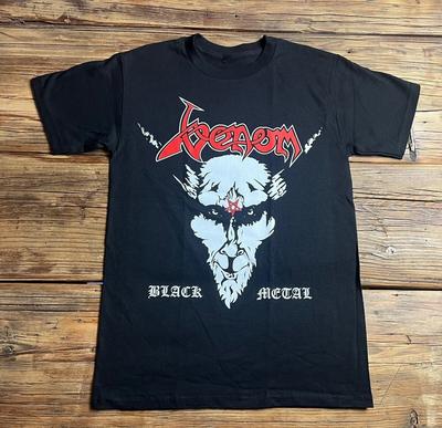 Vintage Venom Band BLACK METAL Shirt Unisex AlbumS To 5XL MQ066 Unisex T-Shirt