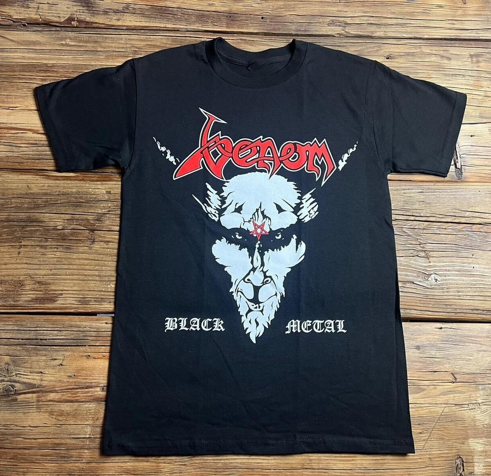 Vintage Venom Band BLACK METAL Shirt Unisex AlbumS to 5XL MQ066 Unisex T-Shirt