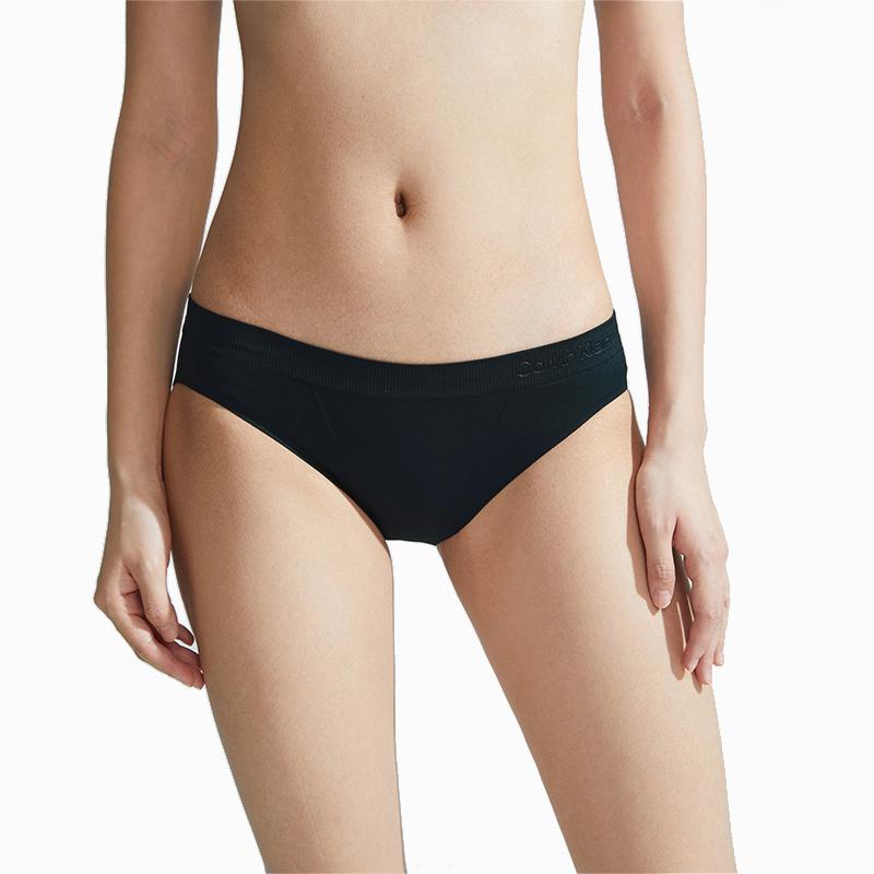 Calvin Klein Minimalist Cotton Breathable Triangle Underwear Women underwear Dark-Blue QF6882CCU