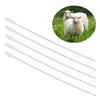50PCS 10in Artificial Insemination Rod Transparent Disposable Insemination Tube for Dog Sheep