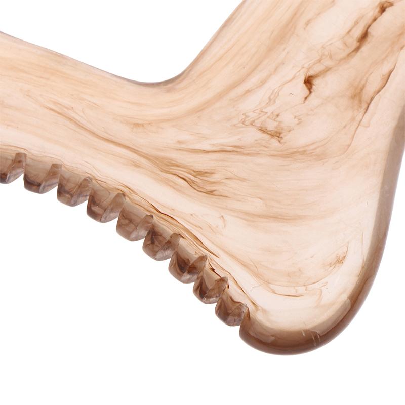 Resin Body Gua Sha Tool Cellulite Massage Tool Lymphatic Drainage Tool For Face Back Body Shaping Tools For Body Care