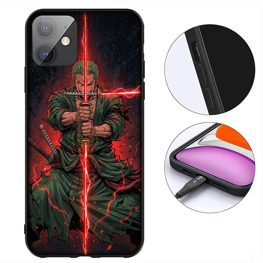 One Piece Roronoa Zoro Luffy Usopp Phone Cover for Huawei P30 P20 Mate 20 Lite Pro Y7 Y6P Y7A 2019 Nova 5T 3I Protective Case