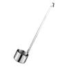 Dipper 500ml Spoon Sauce Ladle Long Handle 304 Stainless Steel w/Hook, and High Quality