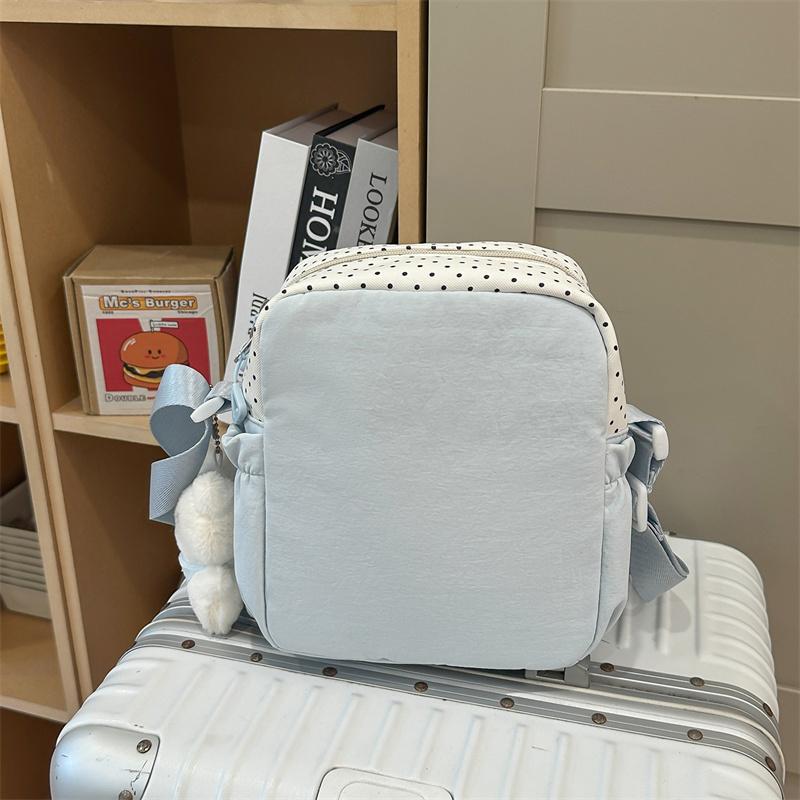 Taška přes rameno s potiskem kočky Studentská lehká crossbody taška