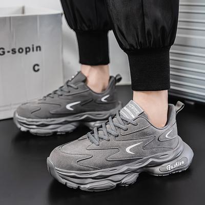 22 Spring and Summer Large Size Thick-soled Lightweight Dad Shoes Outdoor Hiking Breathable Leisure Sports Trendy Shoes