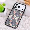 Butterflies Hibiscus Flowers Phone Case for iPhone 17 Air 16 15 11 12 14 13 Pro Max Shockproof Cover