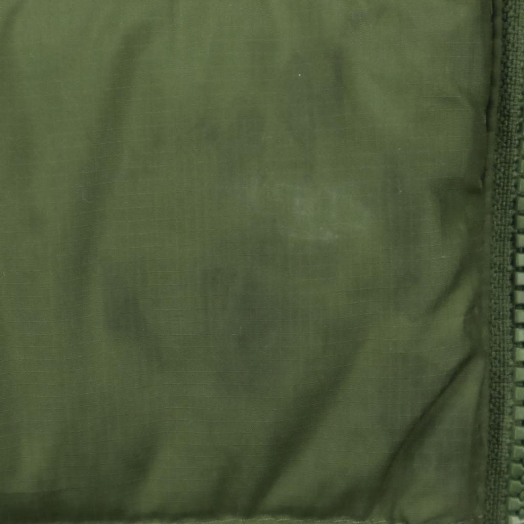 Patagonia STY68207FA18 Jednopunktowe logo Długi rękaw parka puchowa M zielona Dziecięca Używana