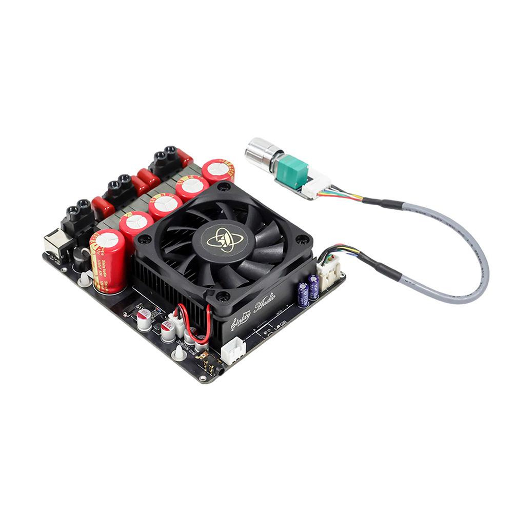 XY-AP1200 High Power Amplifier Board TPA3255 Chip 10A DC19-51V Dual Channel 600W+600W HiFi Preamp Amplifier For Floor Speaker