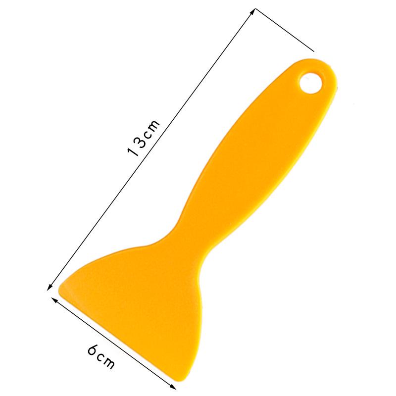 

Car Film Application Tool Set - White Triangle Hard Plastic Scraper, Wear & High-Temperature Resistant, Water-Draining
