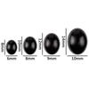 50-200pcs Black Plastic Safety Oval Simulated Eyes Nose DIY Stuffed Toys TeddyBear Eye For Doll Handmade Decoration Accessories