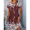 Women's Fashionable Dress, Cute Little Animals and Floral Prints