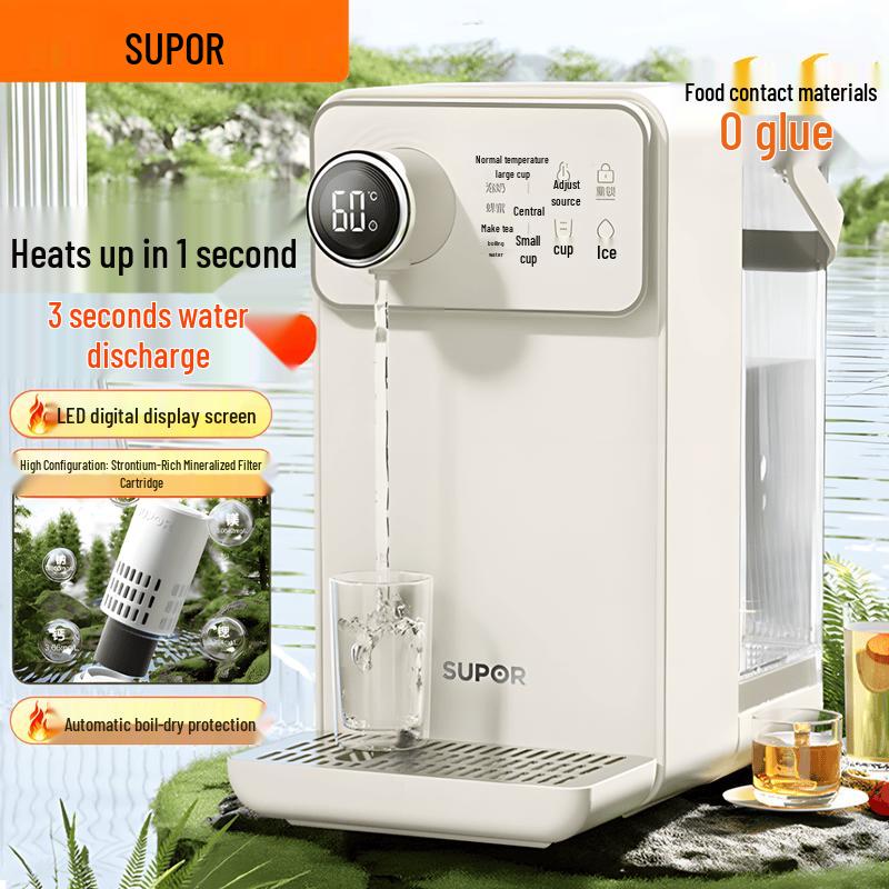 Диспенсер мгновенного нагрева воды SUPOR SW-JR30T06Pro с фильтром, штепсель CN (адаптер в комплекте)