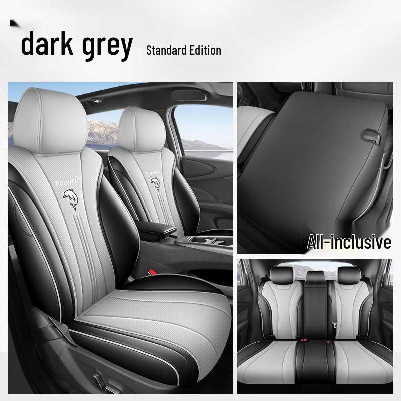 25 BYD Dolphin Leather Seat Covers, All-Season, Breathable, Full Coverage for Intelligent Driving Version