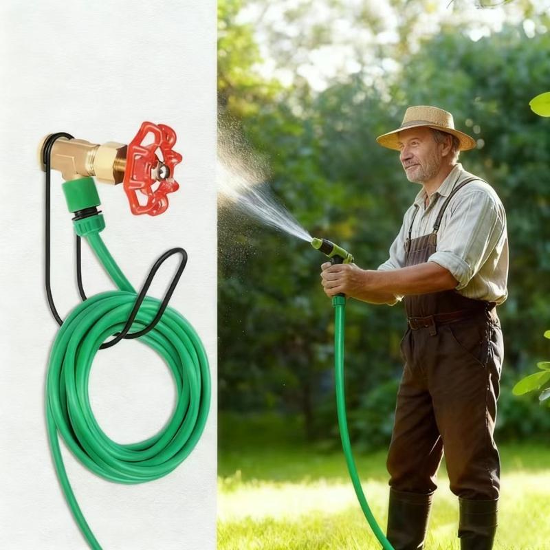 Rust Resistant Outdoor Hose Hook Easy Installation Storage Hanger For Hanging Garden Hoses And Other Items