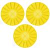 3Pcs 16 Passage Bee Escape Disc Yellow ABS Beehive Exit Disc Durable Lightweight Anti-Running Tool Beehive Ventilation