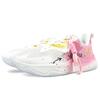 Under Armour Curry Splash 3 Slip Resistant Abrasion Resistant Low top Basketball Shoes Men's White Pink 3026275-101(Team40-)