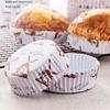 14*5*3cm 100pcs Disposable Muffin Cups Egg Tart Molds Heat Resistant Cupcake Cups Thickened Paper Cupcake Liner Mold Baking Tool