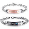 Stainless Steel Couple Bracelets His and Hers Matching Bracelets Unique