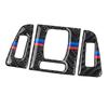 For BMW 3 Series 4 F30 F31 Carbon Fiber Car Air Vent Outlet Cover Trim A/C Vent Air Conditioning Outlet Trim Accessoire Voiture
