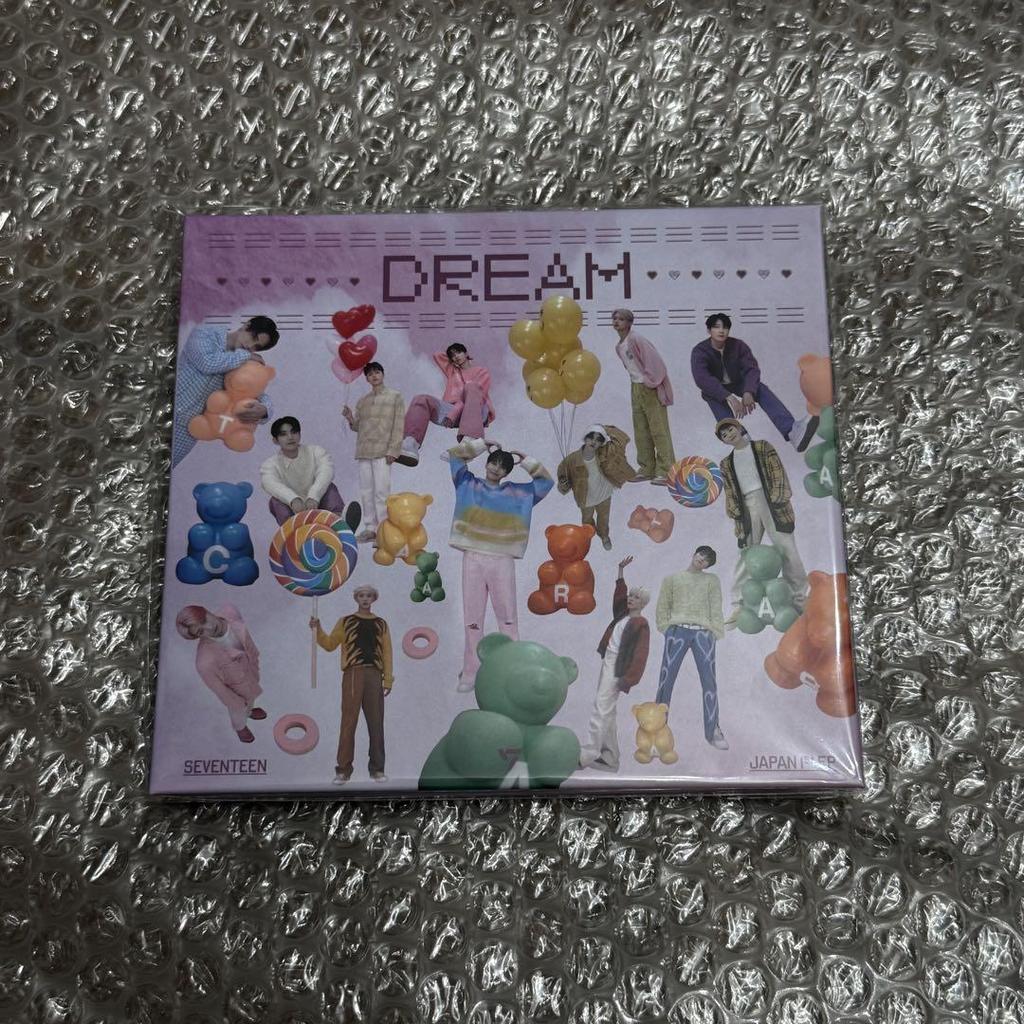 [USED] SEVENTEEN DREAM 5-CD set (no trading cards included)