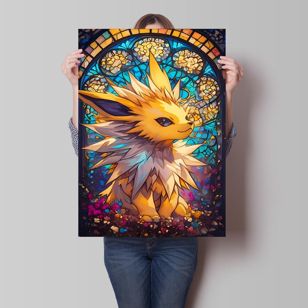 Modern and Stylish Pokemon Mew Decorative Paintings with Bright and Long Lasting Colors Adding A Touch of Brightness To Wall