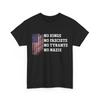 No Kings No Fascists No Tyran , No Kings In America USA Flag Shirt Unisex T-Shirt