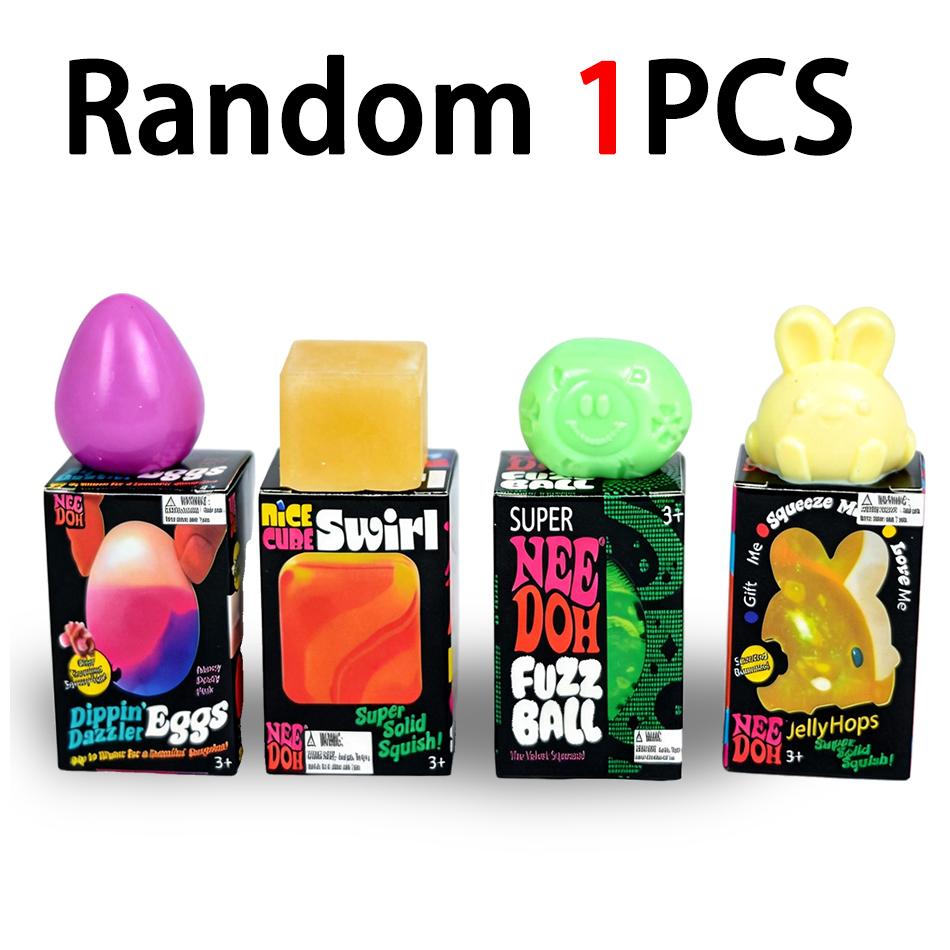 

Popular Nee-Doh Golden Egg Treasure Hunt Plaything With Squishy Surprise Stress Ease Press Kids Easter Party Toy
