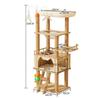 All-in-One Cat Tree with Double Space Capsule & Bed