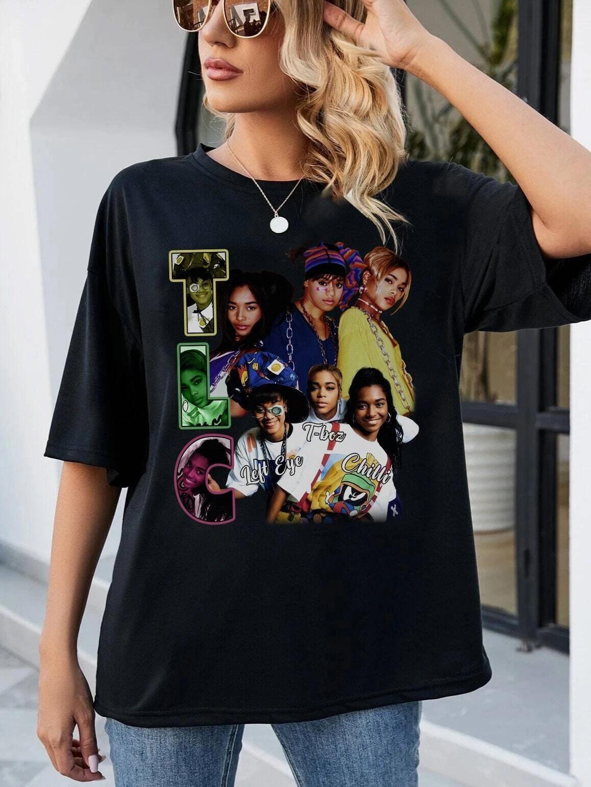 Tlc Crazy Unisex Shirt Retro Unisex T-shirt Size S-5XL XS