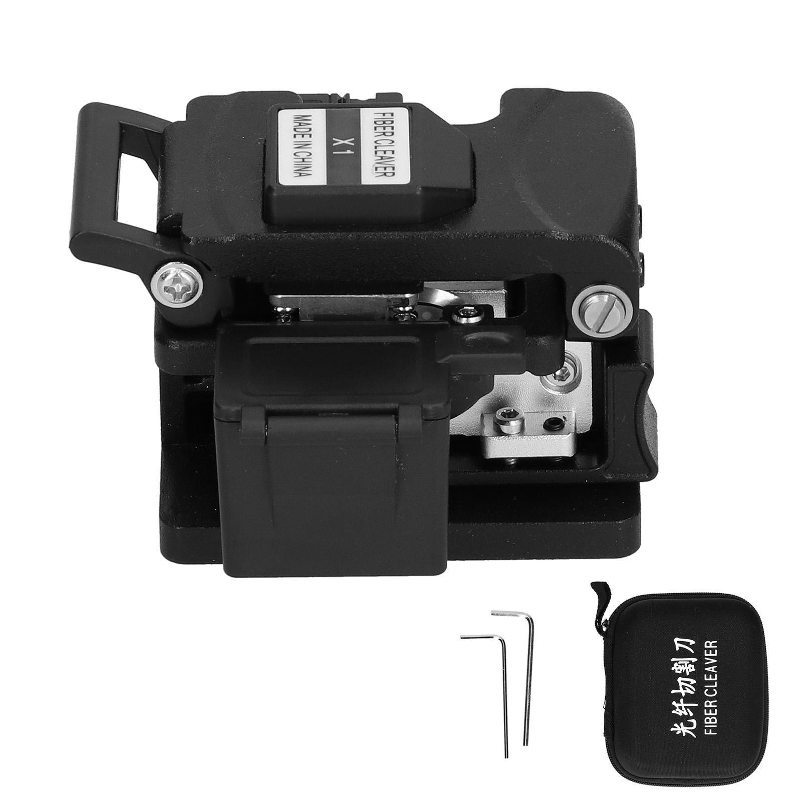 

Fiber Cleaver High Accuracy FTTH Cable Cutting Knife Tools Tungsten Steel 24 Surface Blade X1