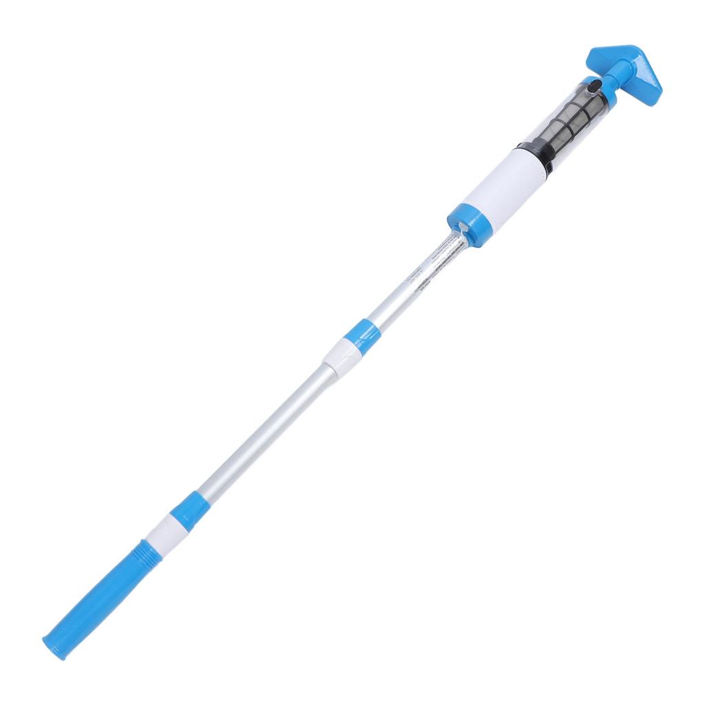 3 In 1 Handheld Pool Vacuum Cordless Rechargeable IPX7 Water Proof 1.5h Run Time Hot Tub Vacuum Cleaner with 3 Replace Heads for Sand Debris