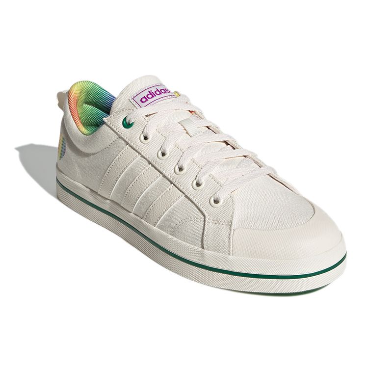 Adidas Neo Bravada Casual Sports Non-Slip Wear-Resistant Low-Top Skate Shoes Unisex Sneakers White GZ0814