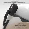 Rechargeable Motorcycle Helmet Windshield Wiper for Most Extension for Motorcycle and Electric Car Helmets Wiper, Helmets, 2-Speed Switch, Bracket,
