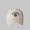 Solid Color Men Women Baseball Cap Korean Snapback Hat Casual Bear Embroidery Cap  Teenagers