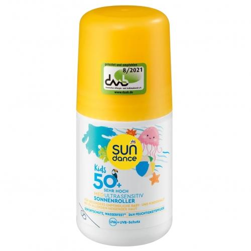 Dm Sundance Kids Ultra Sensitive Sun Roller Lsf50+ 100Ml