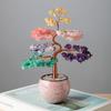 Natural Crystal Fortune Tree Home Living Room Office Desktop Decoration Lucky Colorful Crystal Tree Creative Ornament