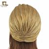 Noble gold pleated Indian hat headscarf hat with gold brooch accessories TJMG warm