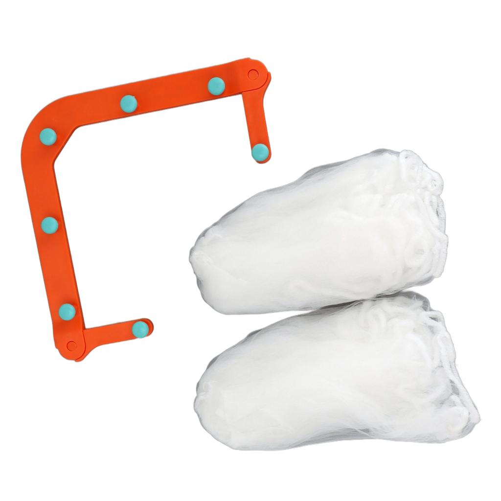 2 Sets   Houder Filter Stabiele Hoek Spoelbakzeef met 100 STuks Spoelbakzeefzakken voor Keukenafval Restjes