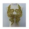 Designer's 3D Lace Floral Crystal Patch Hot-Fix Glass Applique for Tight Dress with Loose Rhinestones