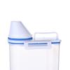 1/3/5Pcs Moisture-Proof Grain Storage Jar Sealed Rice Bucket Pet Food Container Set Kitchen Storage Box For Dry Goods