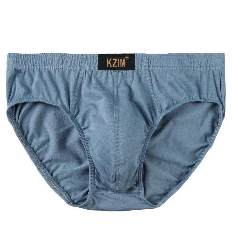 Men's Underwear Cotton Mid-rise Loose-fitting Briefs, Plus-size Fat Underwear