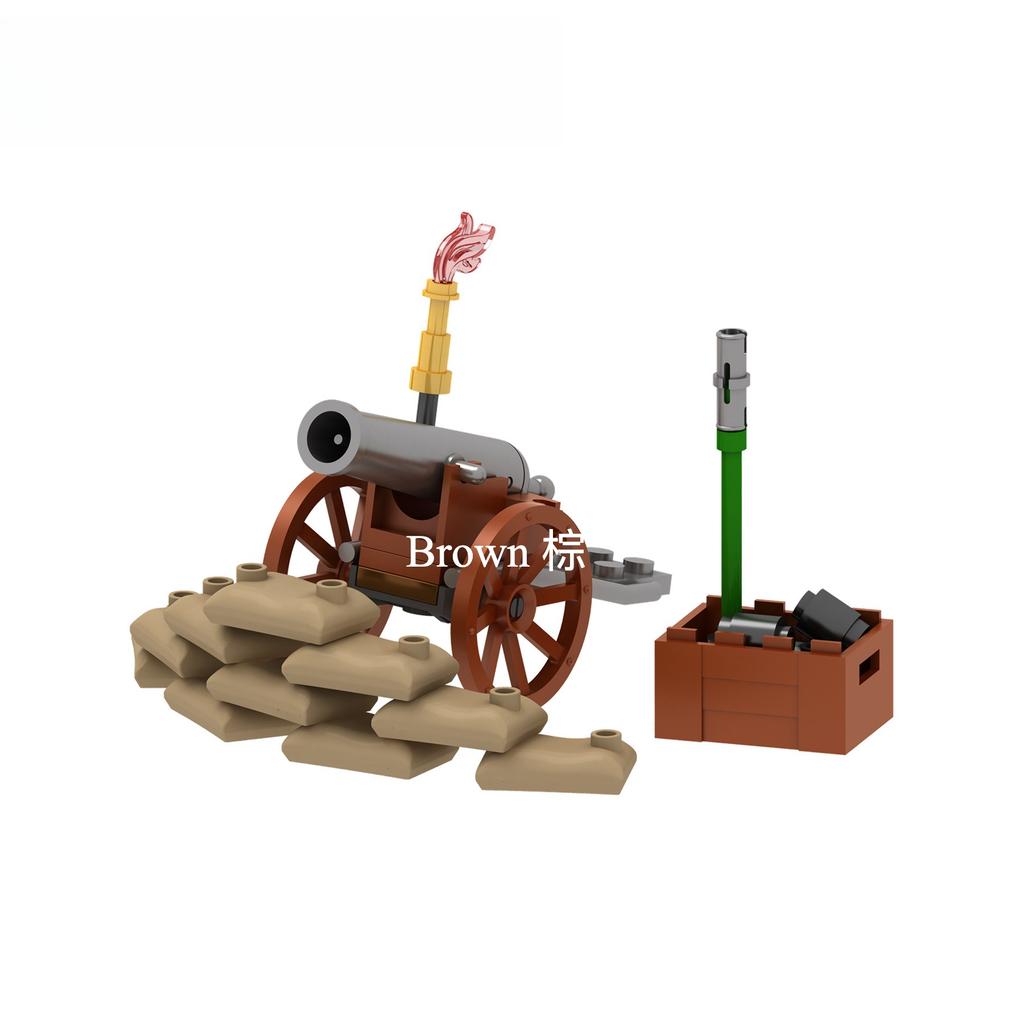 Medieval Napoleonic War Soldiers Figures Military MOC Building Block Knights British French Fusilier Rifles Weapon Kids Toy B08
