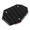 Motorcycle Kickstand Pad, Akozon Multicolor Anti-Slip CNC Aluminum Alloy Side Stand Plate Pad Fit