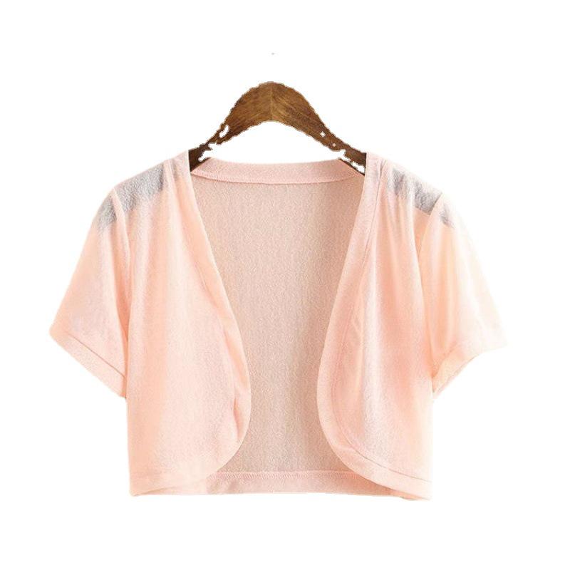 Women's Lightweight Chiffon Shawl - Sun Protection, Air Conditioning Friendly Bolero Cardigan