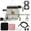 FS75/80/80R/85 Carburetor Kit: Air Filter, Fuel Line, Cup & Vibration Dampening Sleeve for Lawn Mower