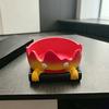 The Creative Flame-Shaped Ashtray Is Made Of Resin And Is Suitable For Home, Office And Household Tabletop Decorations